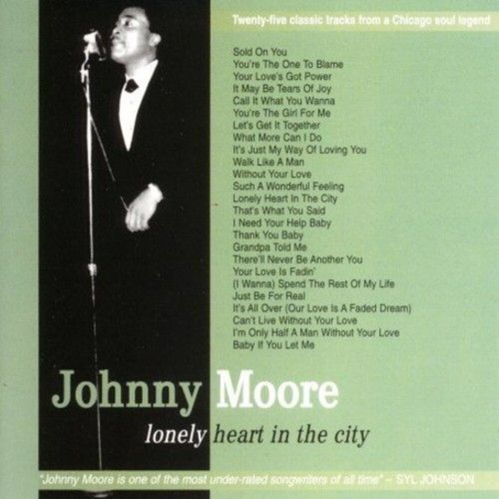 Johnny Moore - Lonely Heart in the City  CD
